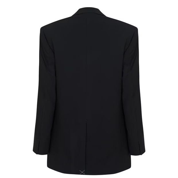 o1g2r1mq1024 Oversized Jacket in Black