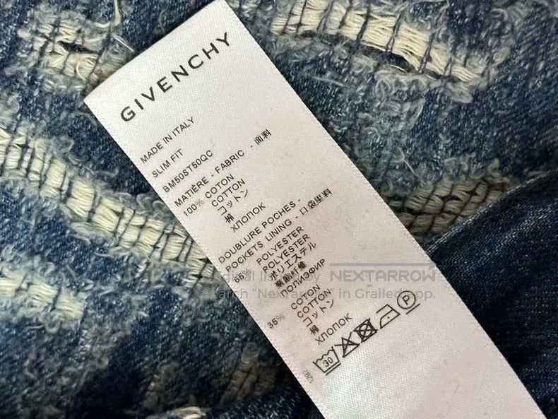 Givenchy Givenchy SizeXL Ripped Slim Fit Denim Jeans for Men - Mid B Size US 29 - 5 Thumbnail