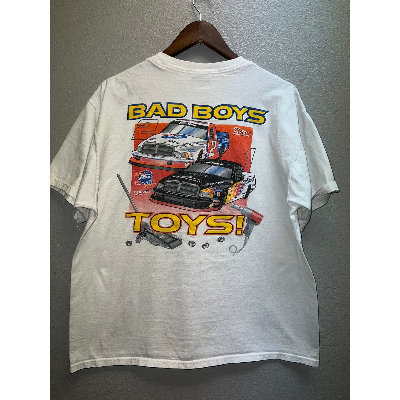 Fruit Of The Loom Vintage Bad Boy Toys Shirt Chevy Craftsman Tee 90s XL Size US XL / EU 56 / 4 - 5 Thumbnail
