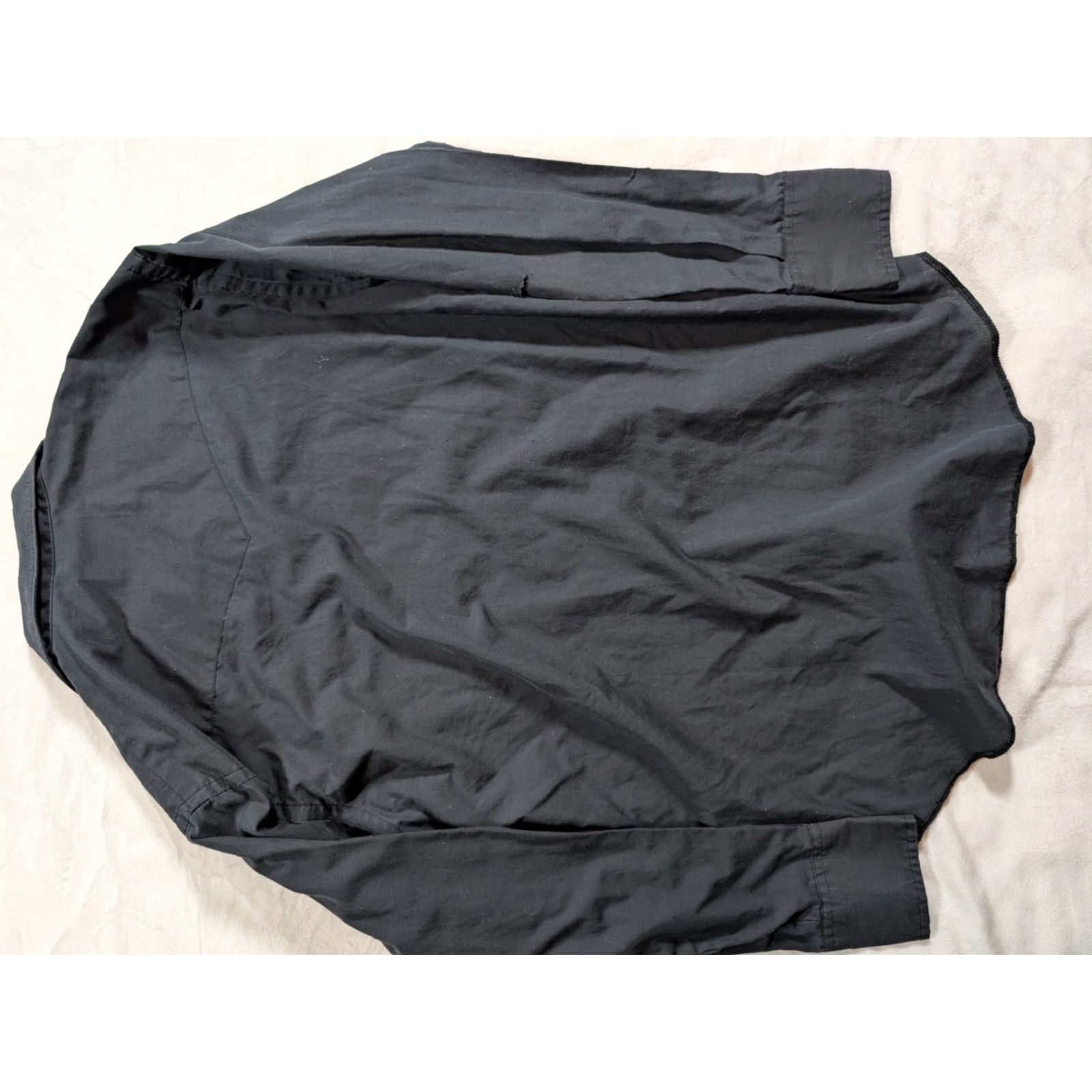 Wrangler VINTAGE Wrangler Shirt Men 15.5 Long Sleeve Black Cotton Poly/Blend Button-Up USA Wrangler Wrancher Size US L / EU 52-54 / 3 - 7 Thumbnail