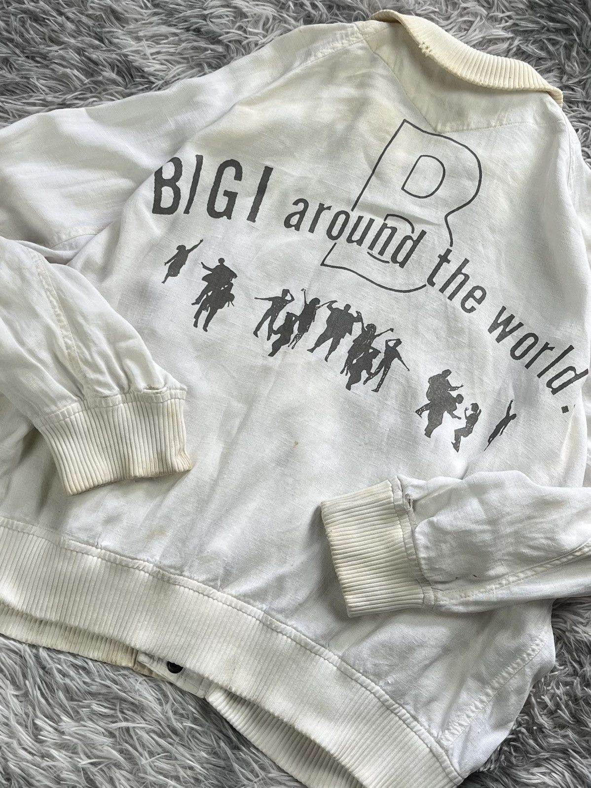 BIGI Vintage BIGI around the world Bomber Jacket Size US L / EU 52-54 / 3 - 1 Thumbnail