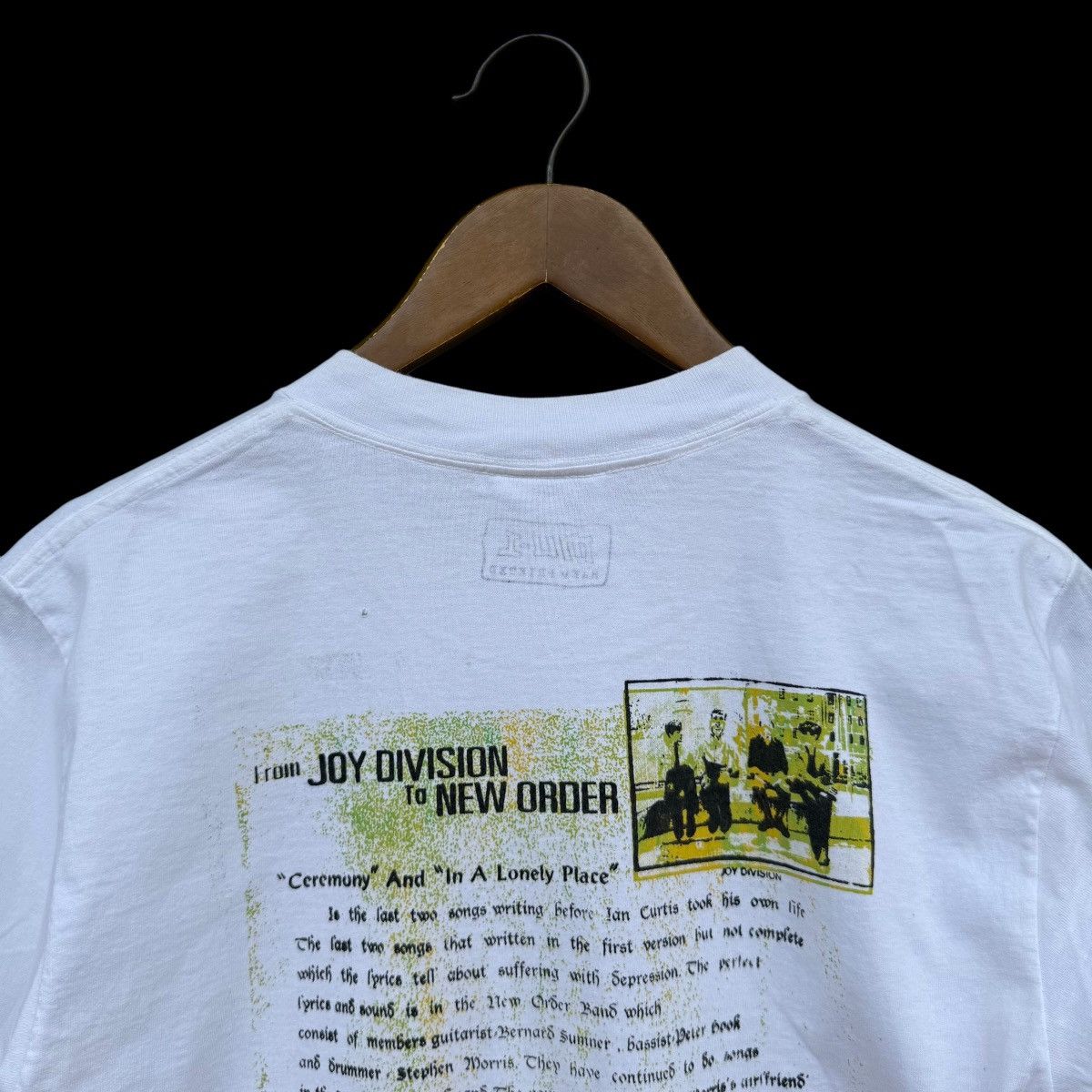 New Order Joy Division To New Order Limited Vintage T-shirt by Mu-i Size US M / EU 48-50 / 2 - 12 Thumbnail