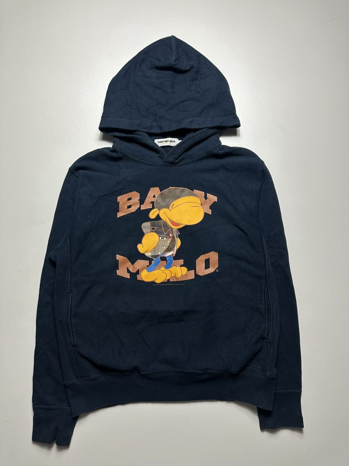 Bape Vintage Bape Baby Milo Hoodie Size US S / EU 44-46 / 1 - 1 Thumbnail