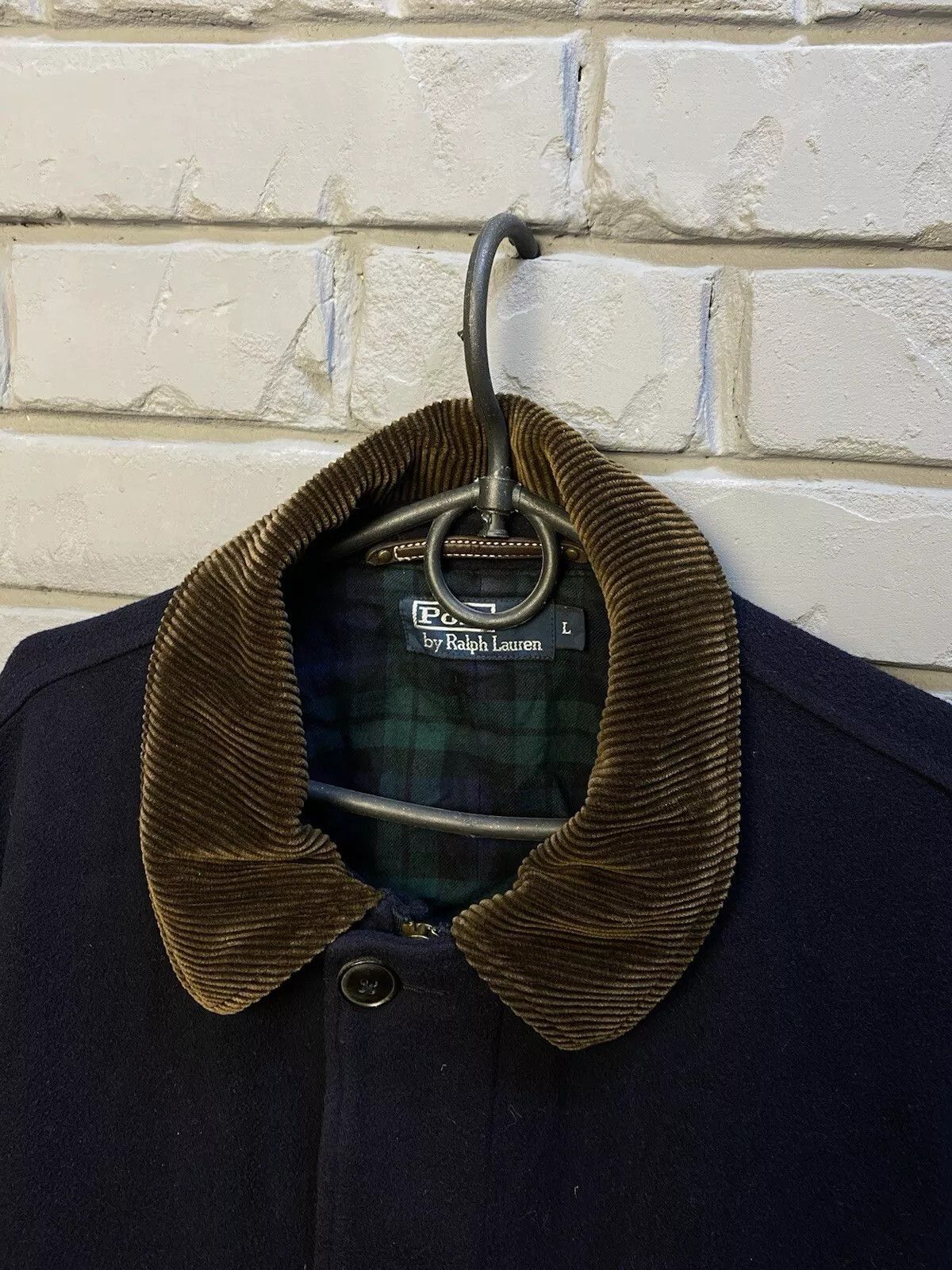 Polo Ralph Lauren Vintage Polo By Ralph Lauren Wool Over Coat Size L Size US L / EU 52-54 / 3 - 2 Thumbnail