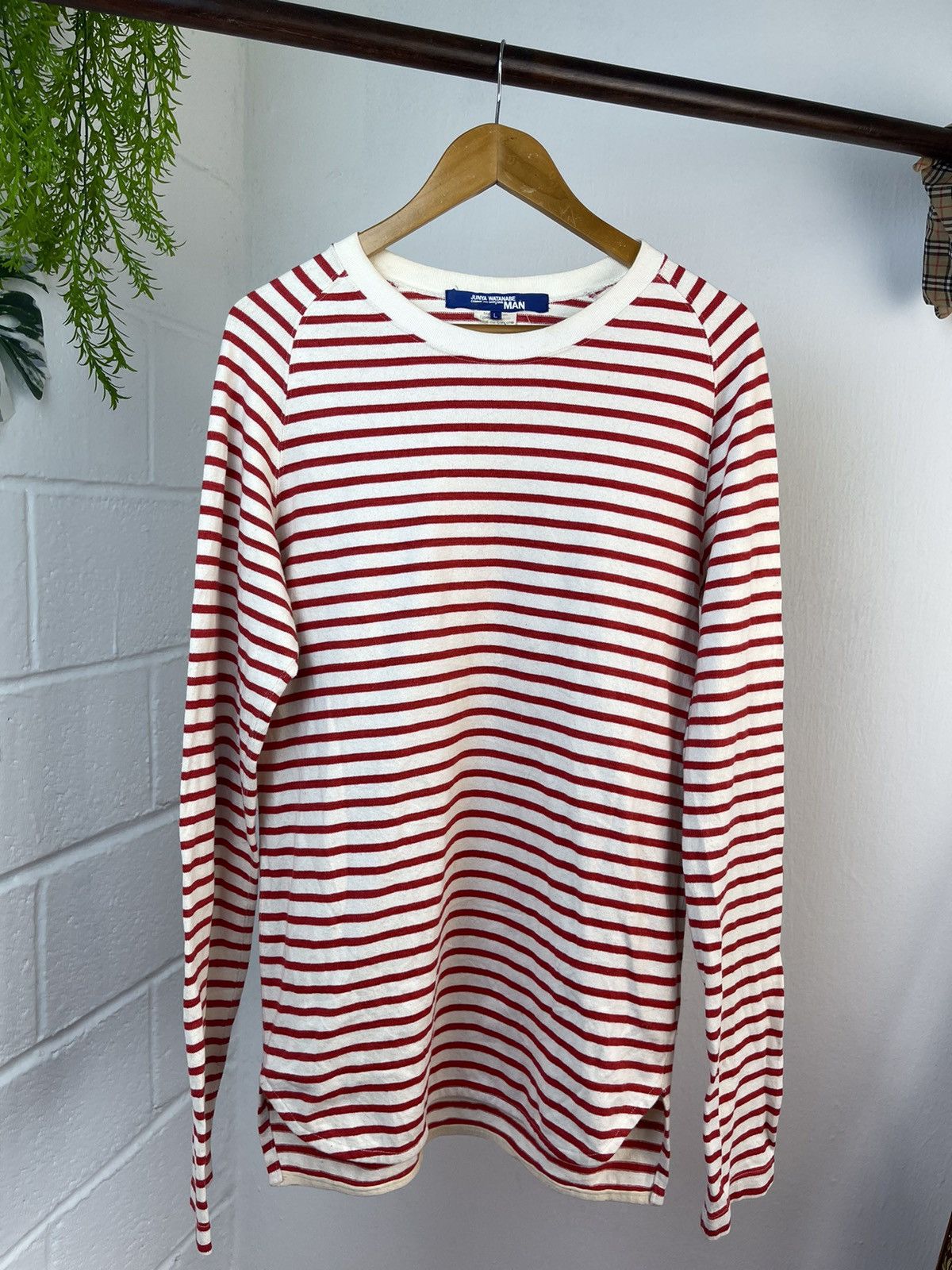 AD2013 Junya Watanabe Man Stripe Long Sleeve
