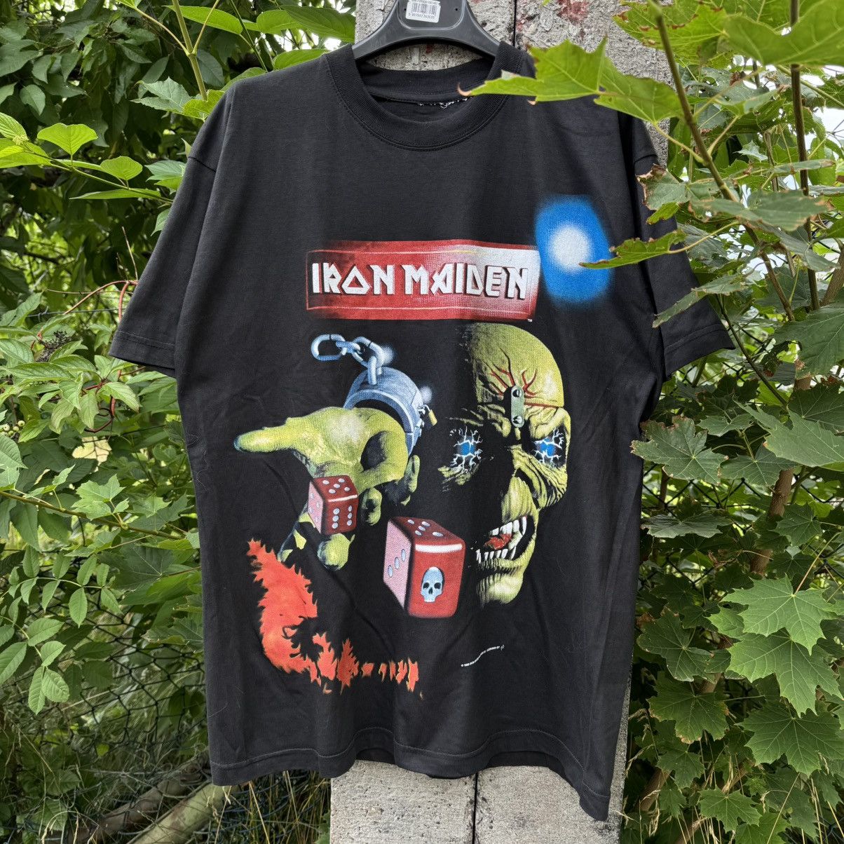 Band Tees 1998 Iron Maiden The Angel and the Gambler Vintage Metal Tee Size US L / EU 52-54 / 3 - 1 Thumbnail