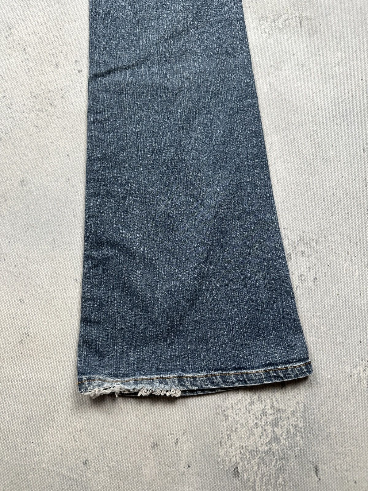 Miss Sixty Miss Sixty Tommy Bootcut Low Rise Blue Denim Flared Jeans Size 28" / US 6 / IT 42 - 9 Thumbnail