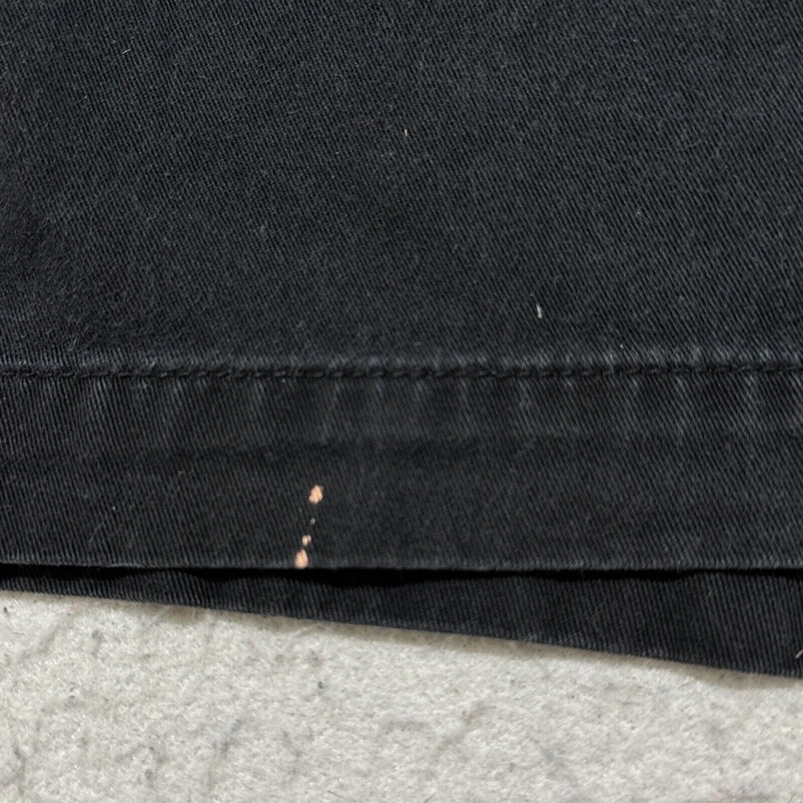 JCPenney JCPenney 14 3" Inseam Chino Shorts Black Mid Rise JCP Size 36" / US 14 / IT 50 - 5 Thumbnail