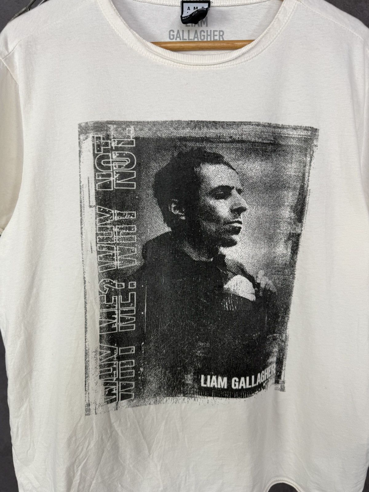 Band Tees Liam Gallagher rock band tee Size US M / EU 48-50 / 2 - 3 Thumbnail