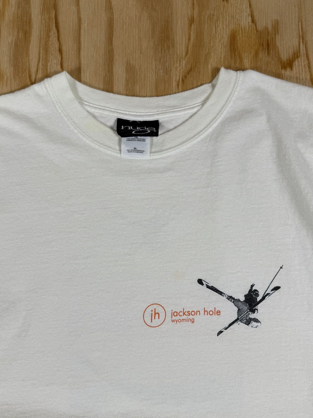 Vintage HUGE Jackson Hole T Shirt Ski Wyoming Graphic Vintage 2003 Size US XL / EU 56 / 4 - 6 Thumbnail