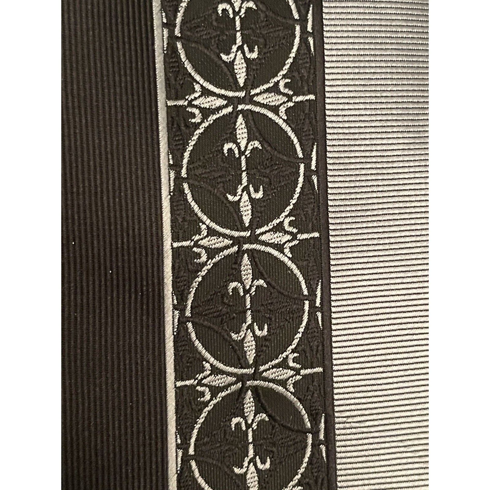 Twenty Twenty Dollars Tie Black Gray Hand Made Silk Men’s Neck Tie Size ONE SIZE - 9 Thumbnail