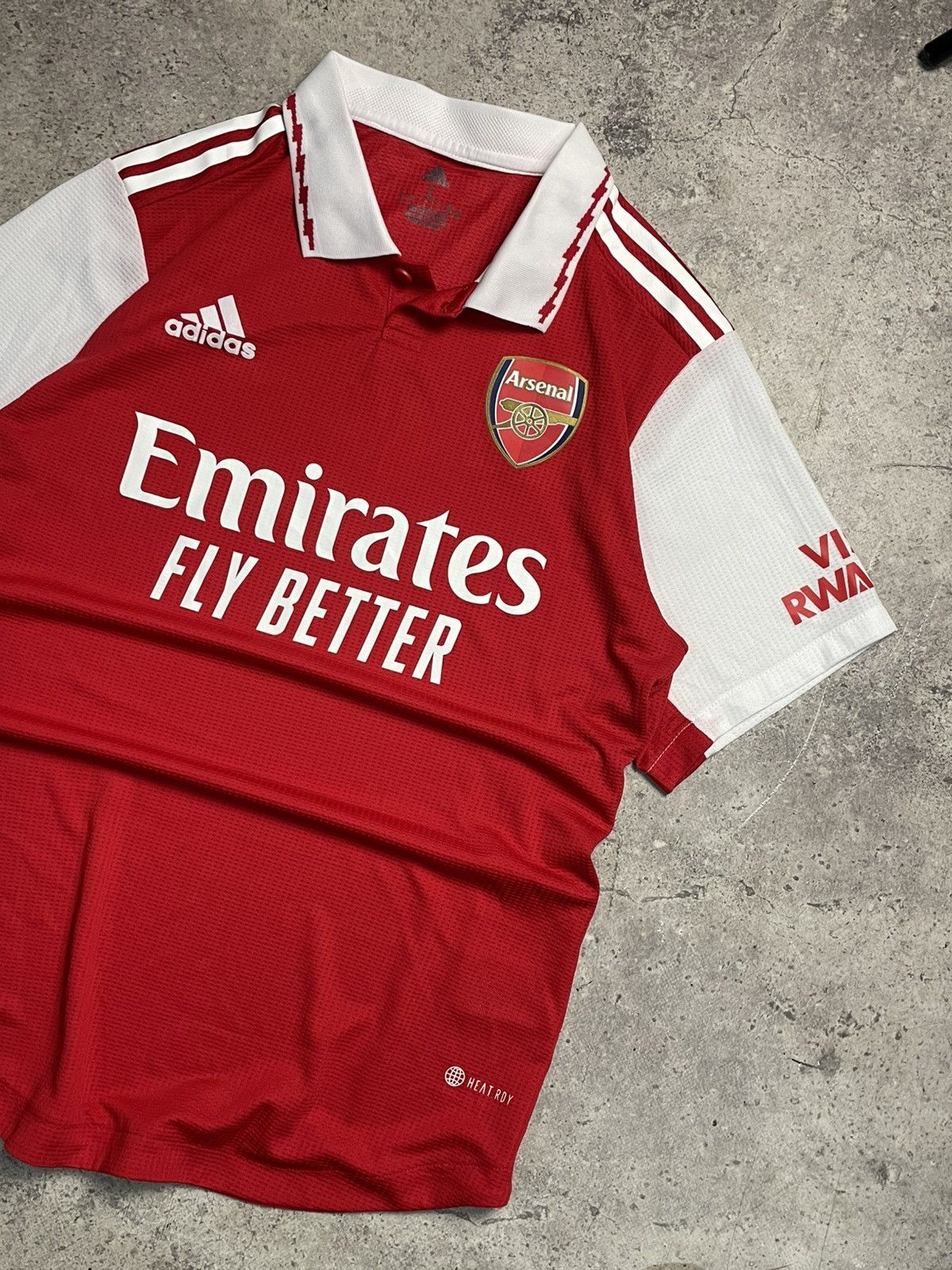 Adidas Arsenal Adidas 2022/2023 Home Kit Soccer Jersey Football Size US L / EU 52-54 / 3 - 2 Thumbnail