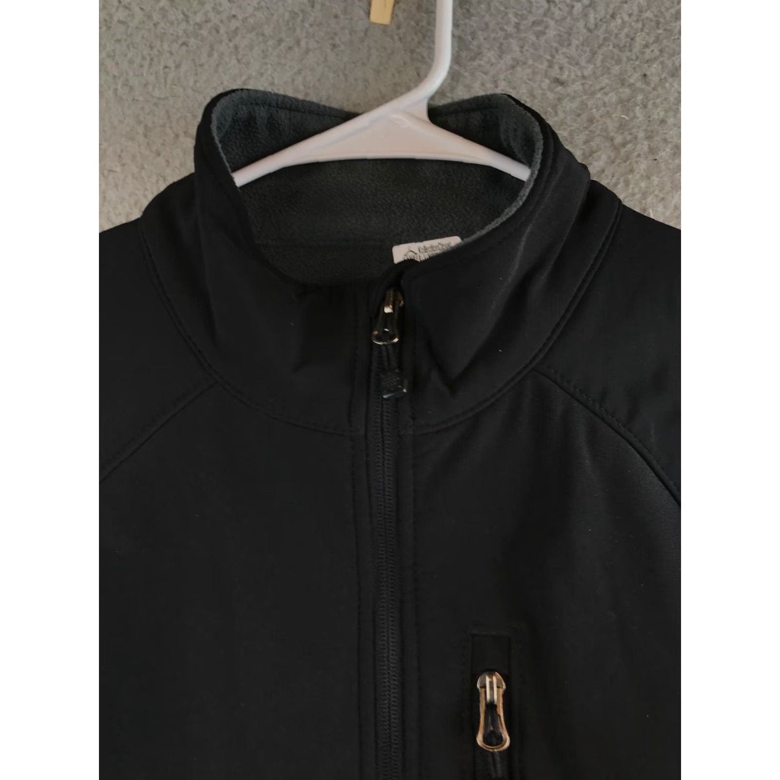 Logo 7 VINTAGE Landway Jacket Mens Small Black Full Zip Soft Shell Pockets Lined Logo Size US S / EU 44-46 / 1 - 4 Thumbnail