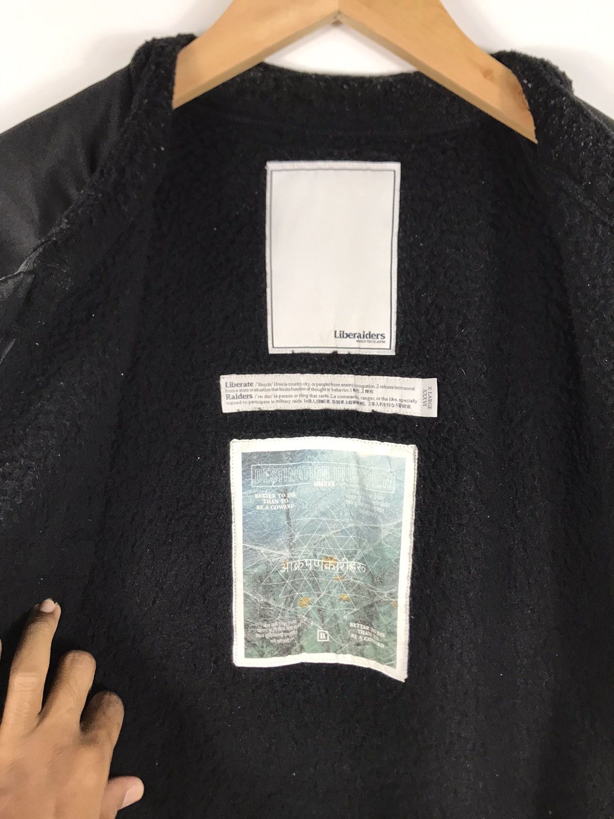 Japanese Brand × Liberaiders 💥Liberaiders MMXVII Fleece Zipper Jacket Size US XL / EU 56 / 4 - 9 Thumbnail
