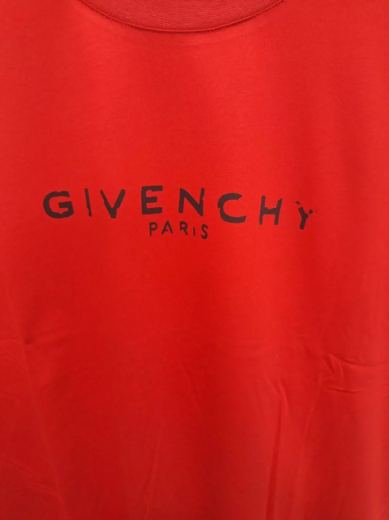 Givenchy Givenchy Men's Cotton Loose Fit Short Sleeve Size US XL / EU 56 / 4 - 3 Thumbnail