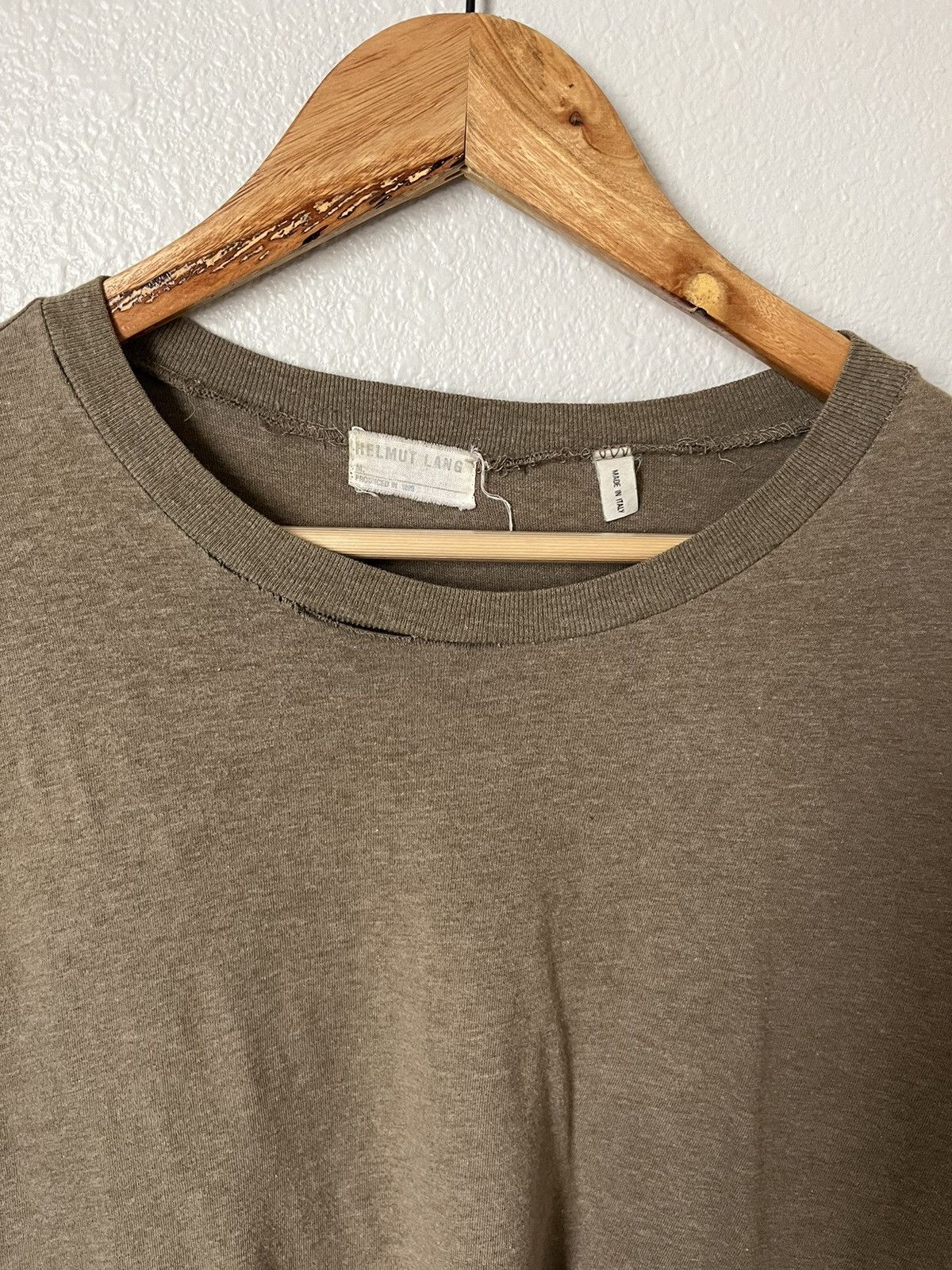 Helmut Lang helmut lang gtr era basic t shirt Size US M / EU 48-50 / 2 - 2 Thumbnail