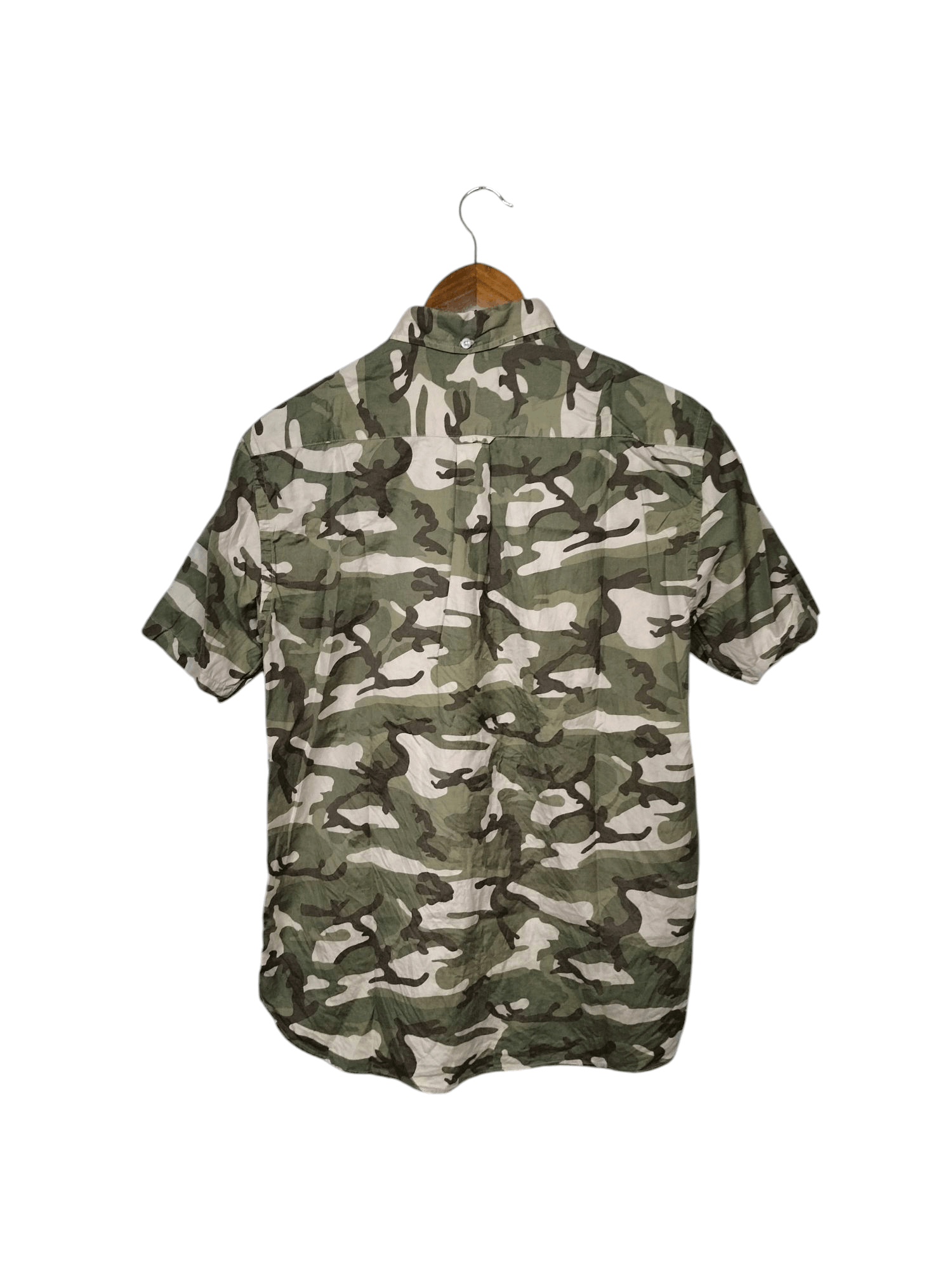Beams Plus Beams plus camouflage button down shirt Size US M / EU 48-50 / 2 - 2 Thumbnail
