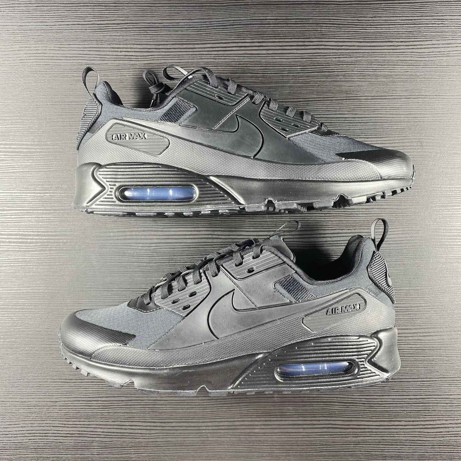 Nike 🔥UK 10 - Nike Air Max Drift 90 Triple Black - HQ1416 001🔥 Size US 11 / EU 44 - 2 Thumbnail
