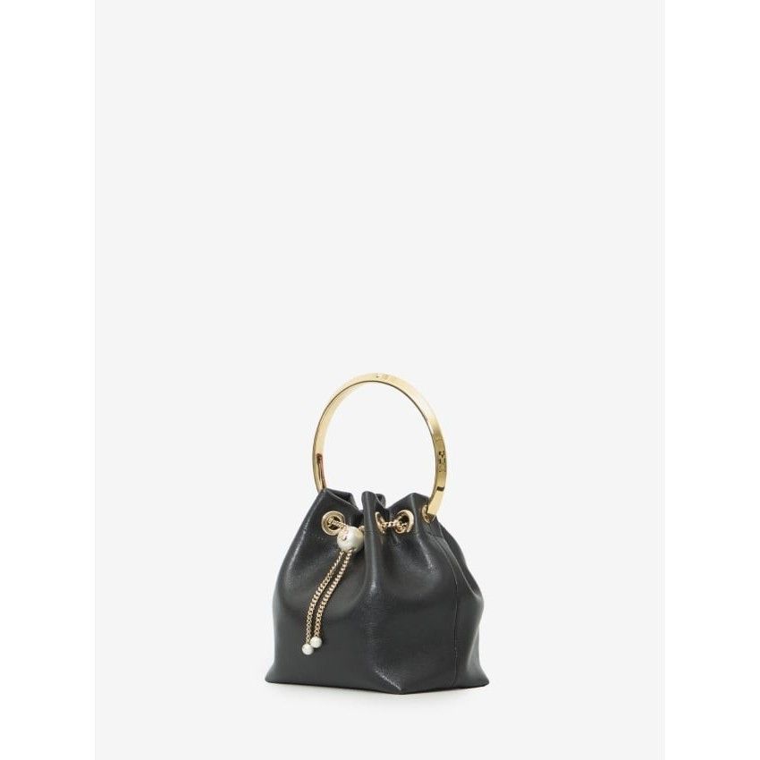 Jimmy Choo JIMMY CHOO Black Bon Bon Bag New & Authentic Size ONE SIZE - 2 Thumbnail