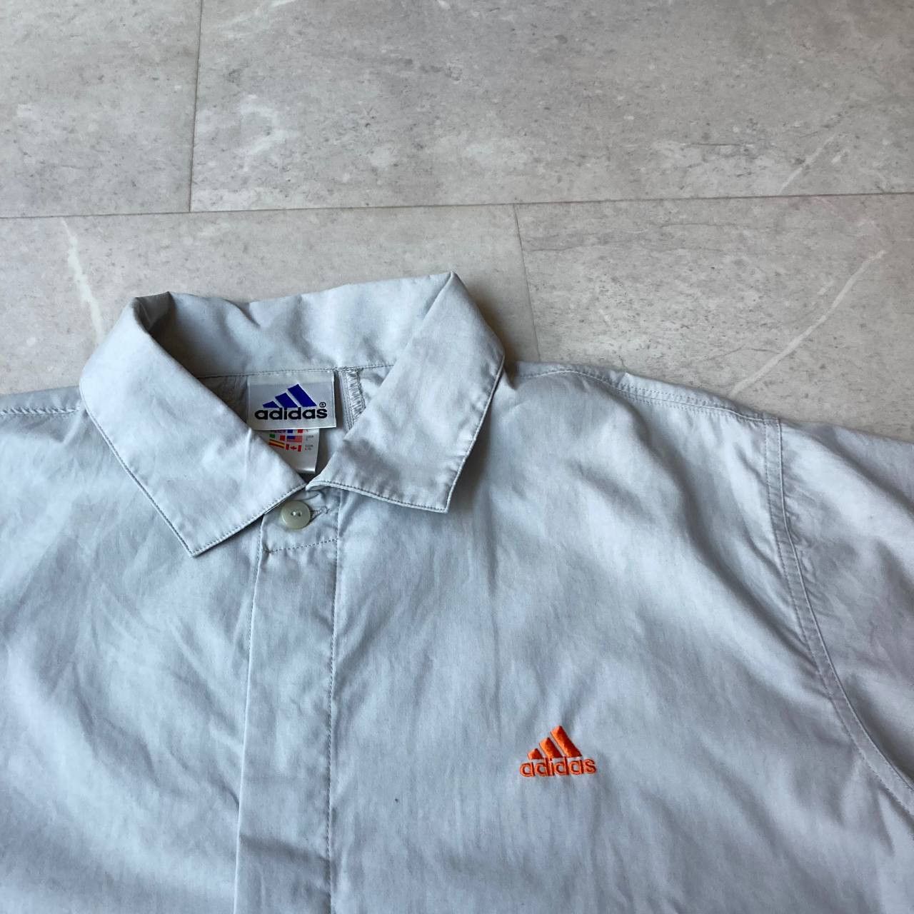 Adidas Vintage Y2k Adidas Button Up Shirt Size US L / EU 52-54 / 3 - 4 Thumbnail