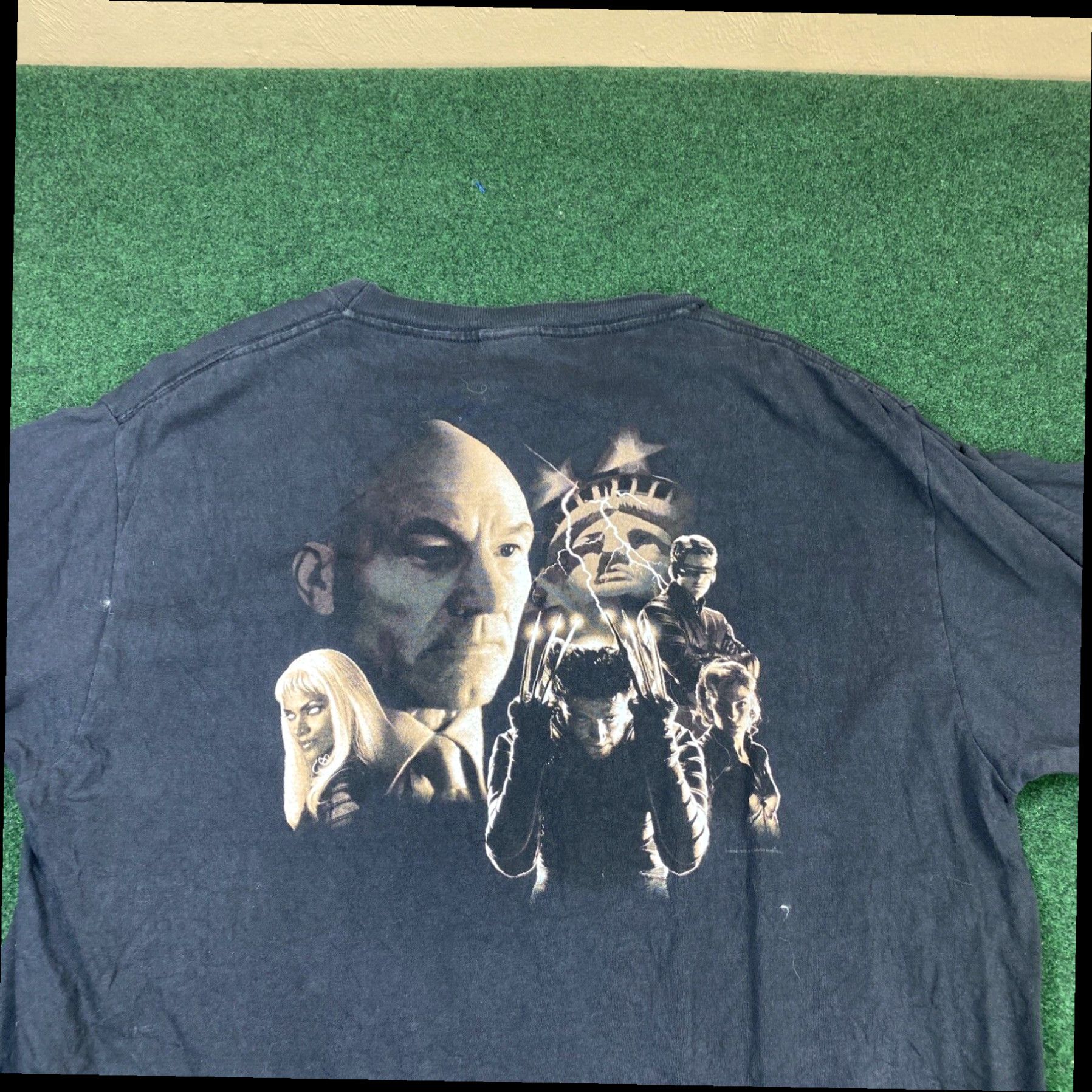 Delta Vintage 2000 Marvel X Men Movie Promo Shirt Size XL Magneto Sabertooth Rare!! Size US XL / EU 56 / 4 - 2 Thumbnail