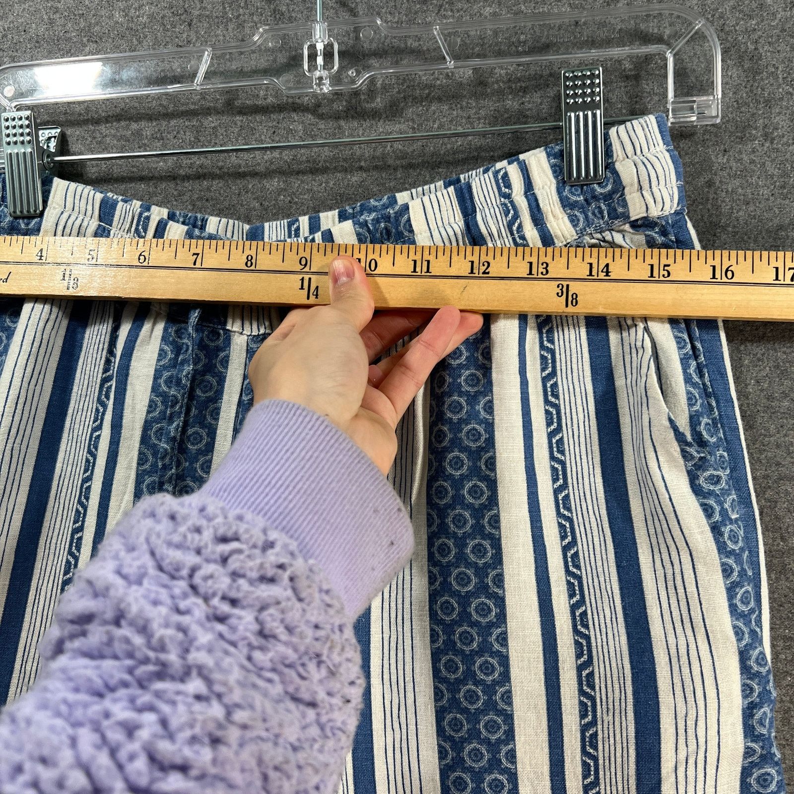 Denim & Co. Denim & Co. Naturals Regular Linen Blend Crop Pants Size 27" / US 4 / IT 40 - 8 Thumbnail
