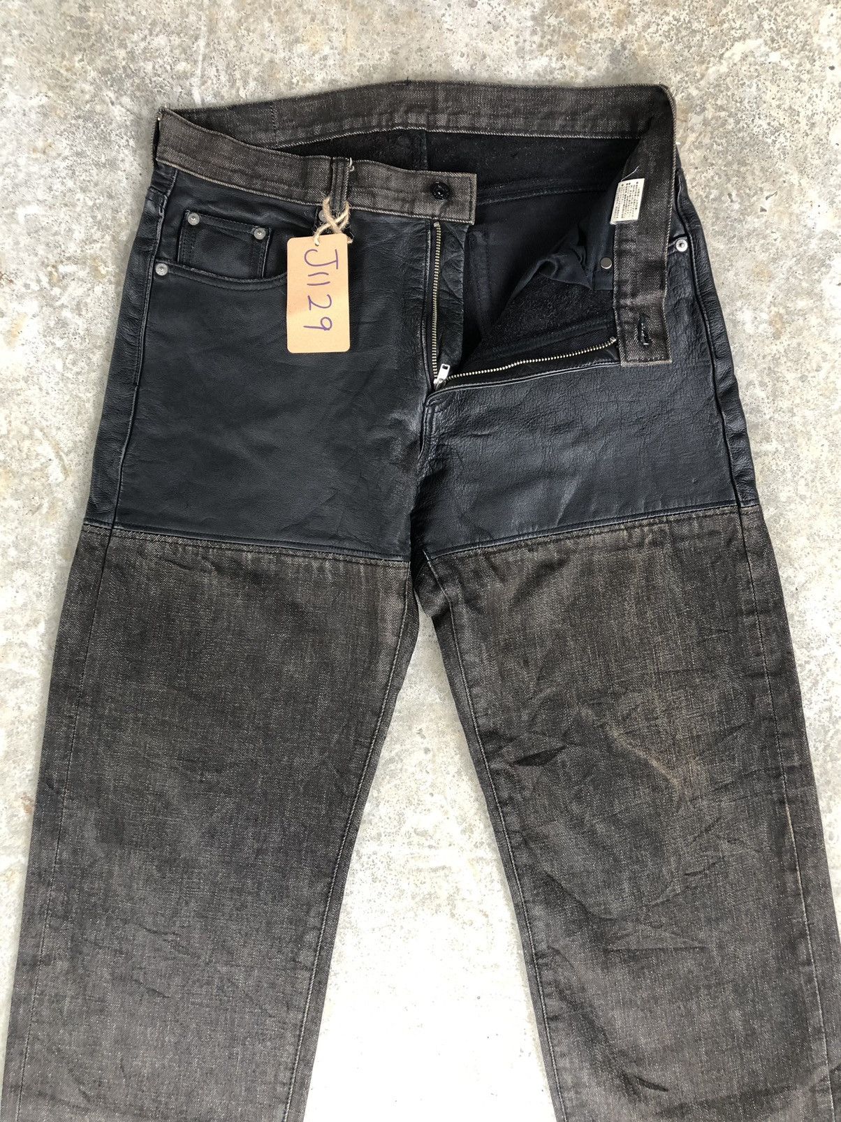 Neighborhood Neighborhood Leather Selvedge Denim Size US 32 / EU 48 - 3 Thumbnail