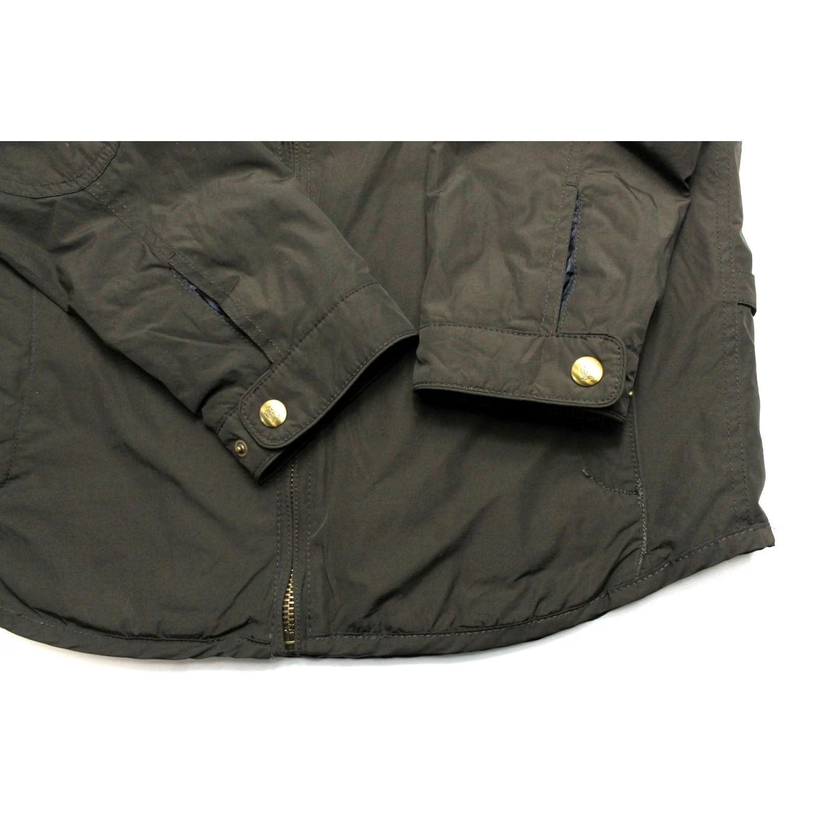 Massimo Dutti Massimo Dutti Jacket Women Large Lightweight Full Zip Polo Collar Jacket Women L Brown Size L / US 10 / IT 46 - 6 Thumbnail