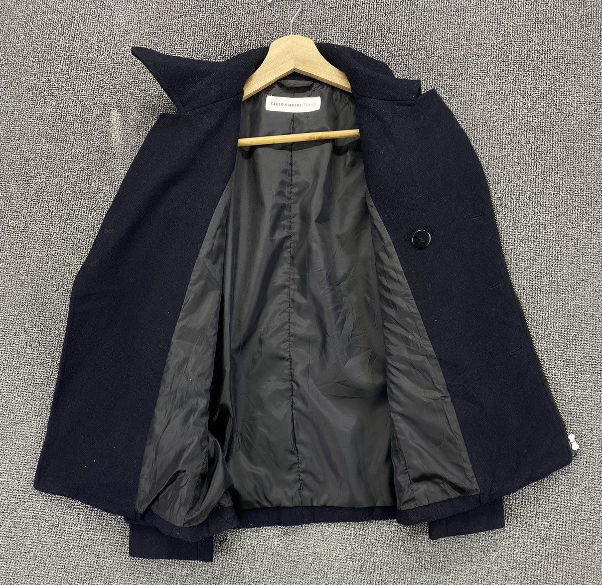 Takeo Kikuchi Vintage Takeo Kikuchi Tokyo Punk Style Wool Jacket Size M / US 6-8 / IT 42-44 - 6 Thumbnail