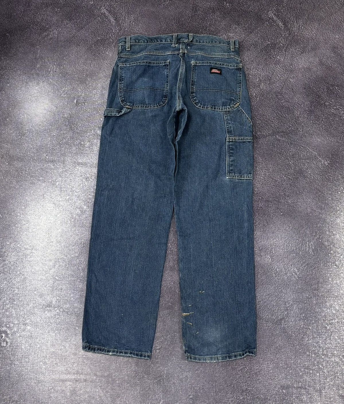 Dickies Vintage Dickies Relaxed Fit Blue Work Denim Hype Jeans Size US 32 / EU 48 - 1 Thumbnail