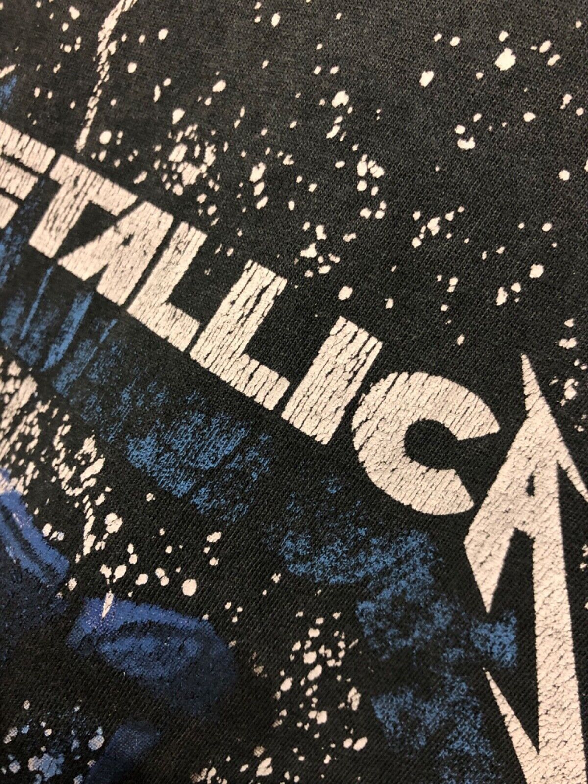 Band Tees Metallica Vintage T-Shirt Size US XL / EU 56 / 4 - 2 Thumbnail
