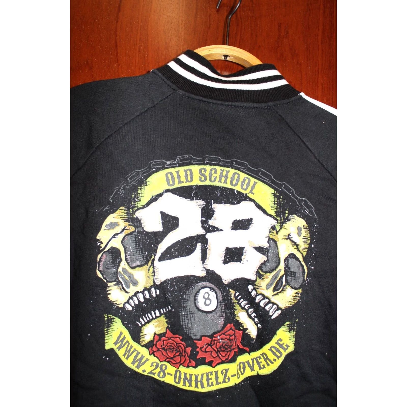 Vintage Old School 28 Onkelz cover jacket vintage - size M Unbranded Black Rock Unisex Adults M XS? Size US M / EU 48-50 / 2 - 6 Thumbnail