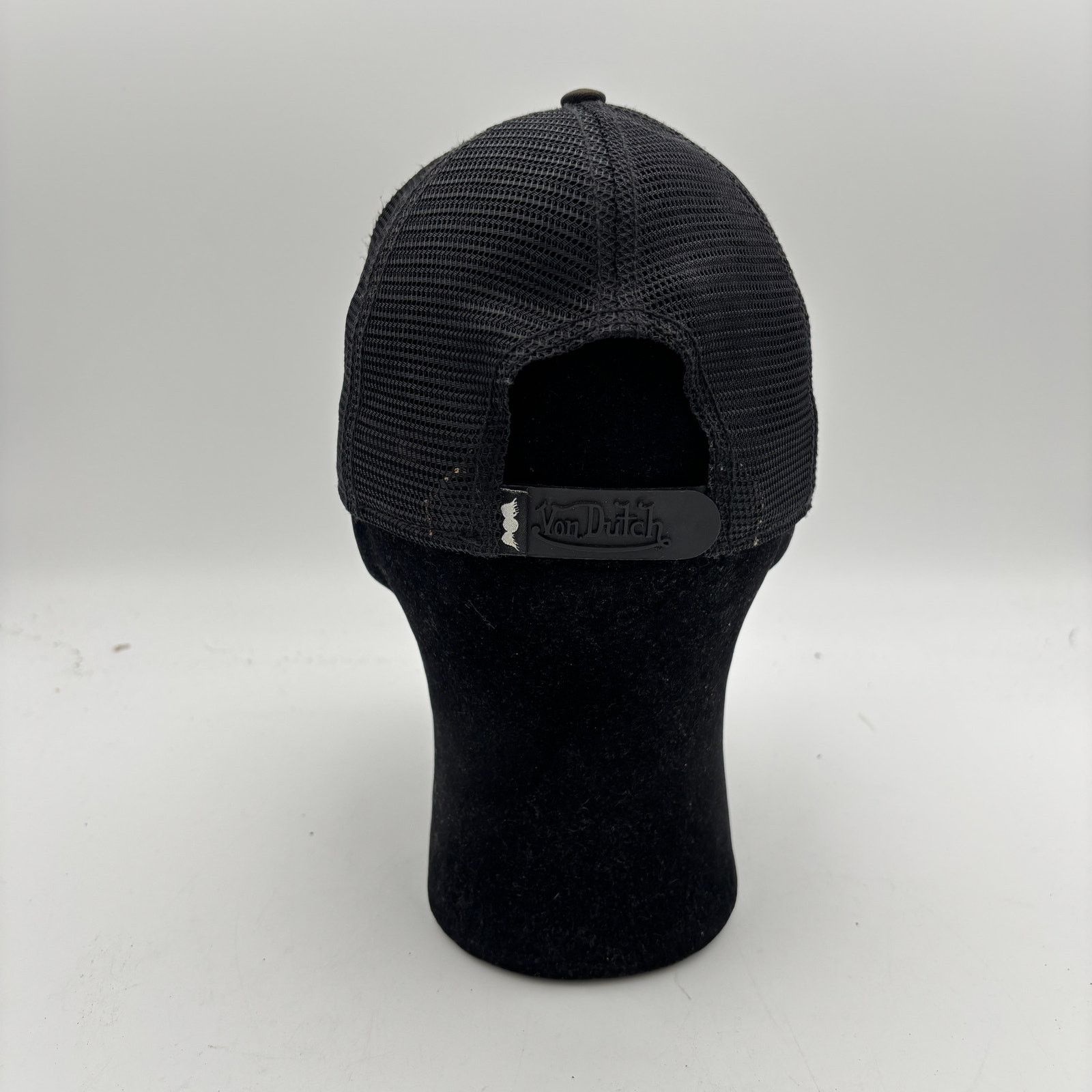 Von Dutch Von Dutch Classic Trucker Snapback Hat Y2K Grunge Biker Size ONE SIZE - 4 Thumbnail