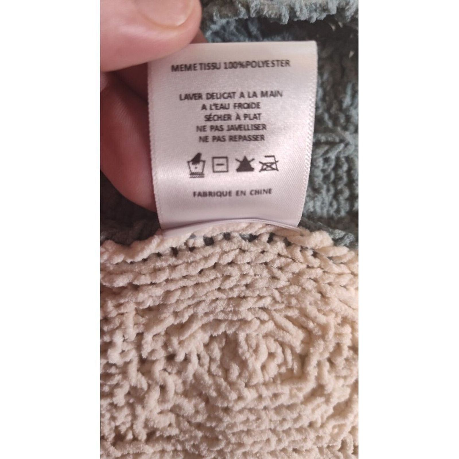 Miss Me Miss Me Colorblock Mixed Media Cable Knit Sweater Large Size L / US 10 / IT 46 - 15 Thumbnail