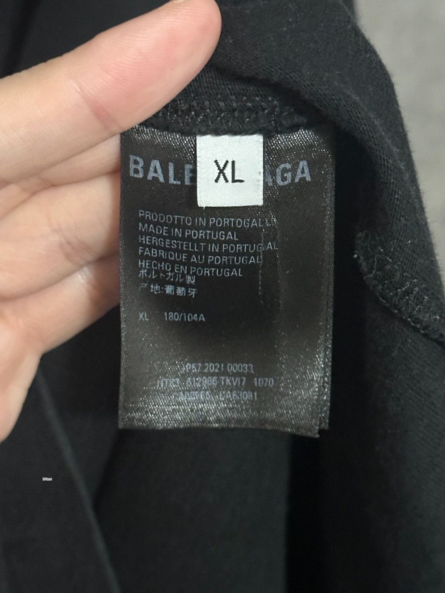 Balenciaga Balenciaga Double B Mosaic Short Sleeve T-shirt Size US XL / EU 56 / 4 - 3 Thumbnail