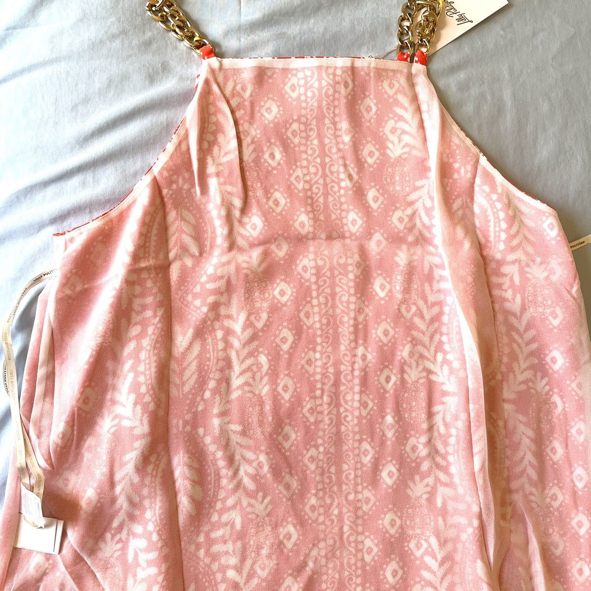Lilly Pulitzer Johannah Silk Top Size S / US 4 / IT 40 - 6 Thumbnail