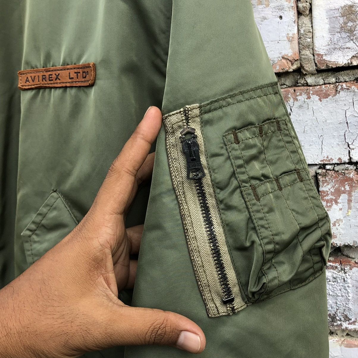Avirex VTG AVIREX Flyer’s Man Intermediate Ma-1(USAF) Bomber Jacket Size US M / EU 48-50 / 2 - 8 Thumbnail
