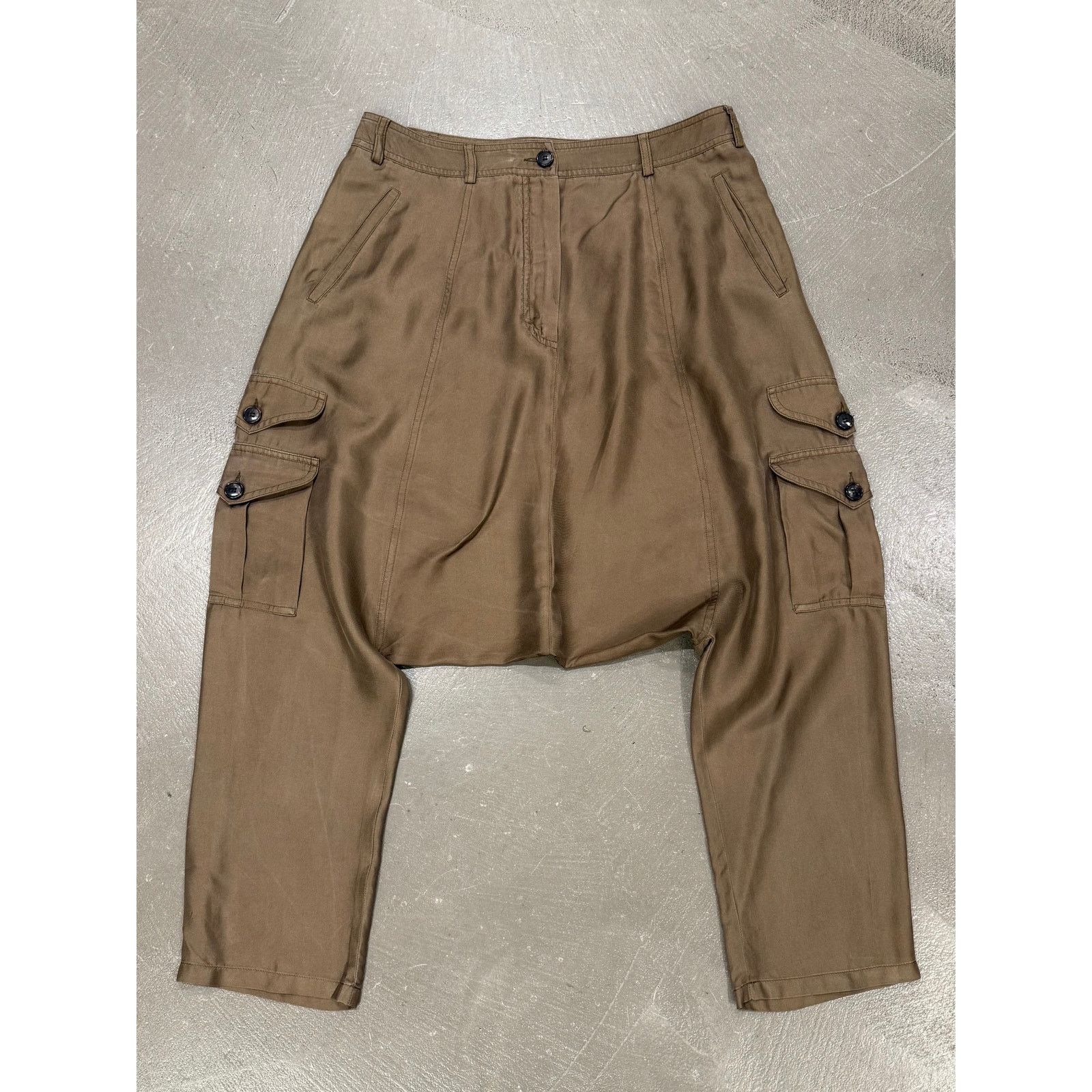 Dior 2010 Christian Dior drop crotch military shorts Size 26" / US 2 / IT 38 - 1 Thumbnail