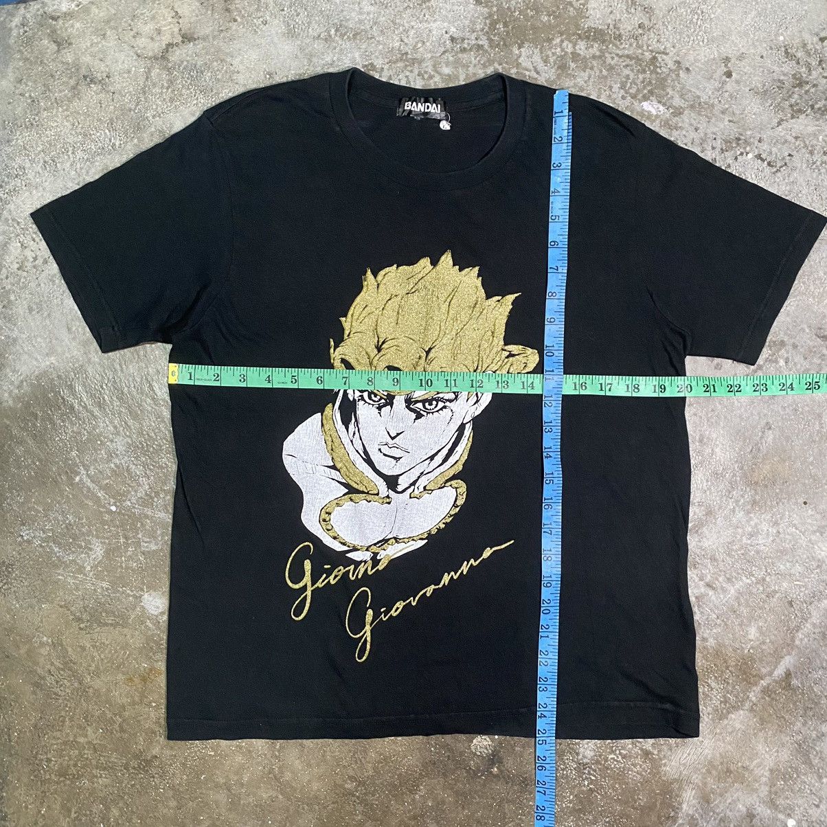 Anime JOJO’s BIZARRE ADVENTURE GOLDEN WIND GIORNO GIOVANNA T SHIRT Size US L / EU 52-54 / 3 - 11 Thumbnail