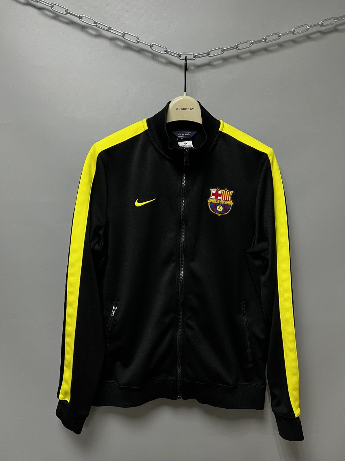 Nike FC Barcelona BARCA Nike Track Jacket Full Zip Men's y2k Size US L / EU 52-54 / 3 - 1 Thumbnail