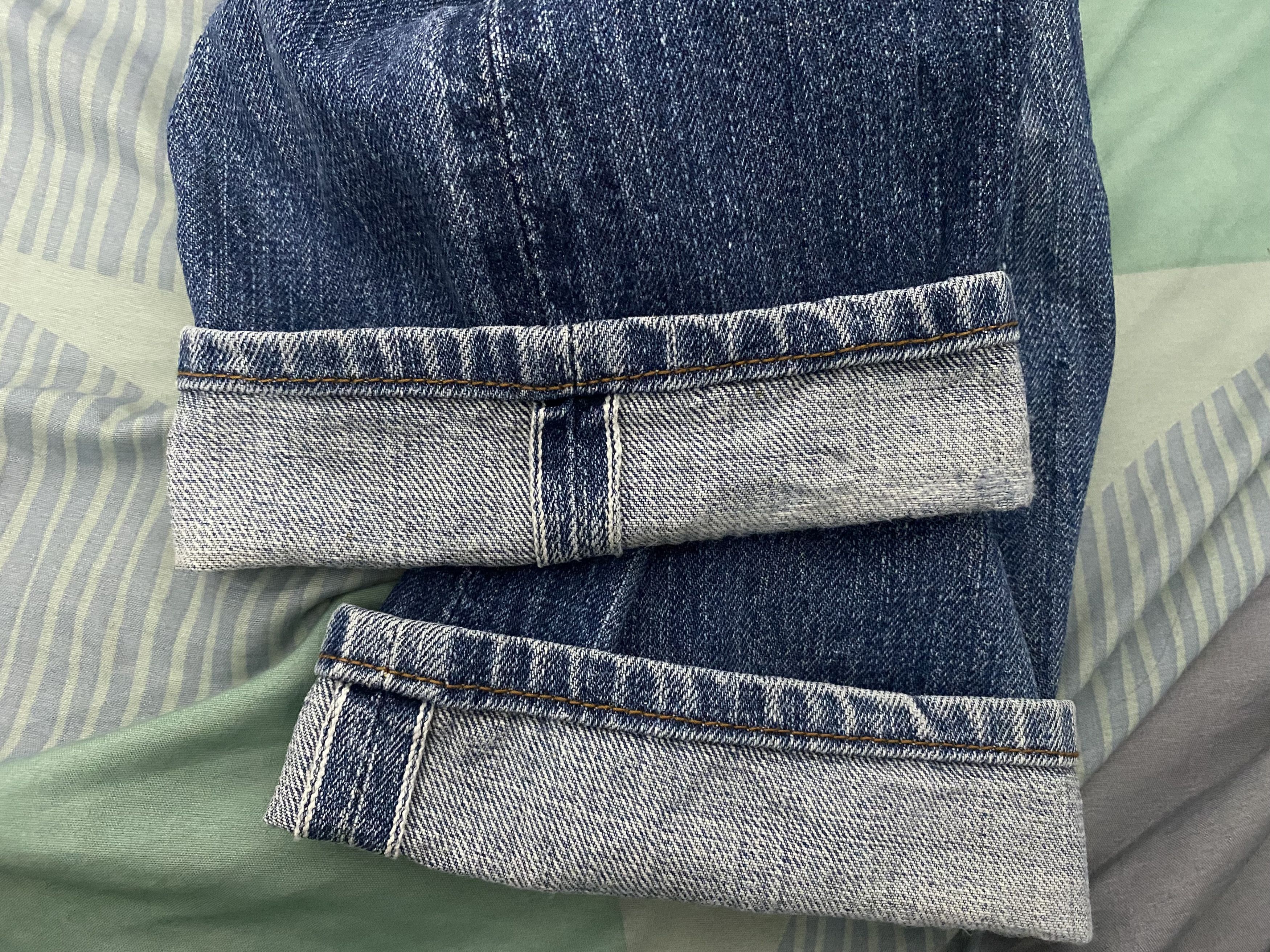 Spellbound Spellbound Japan Blue Selvedge Denim Jeans Faded Grunge Wash Size US 30 / EU 46 - 10 Thumbnail