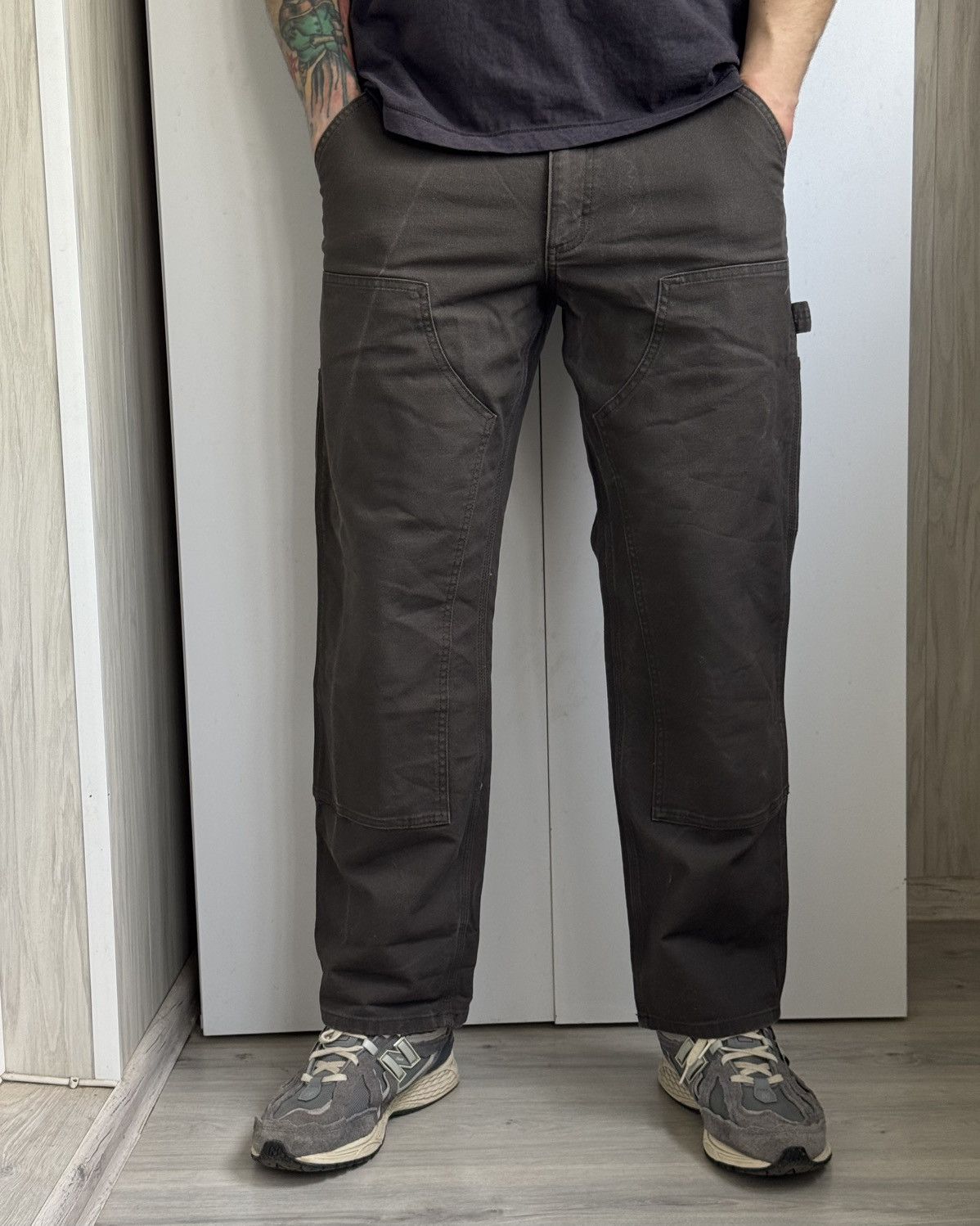 Carhartt Carhartt Double Knee Duck Pants Relaxed Fit 34x30 Size US 34 / EU 50 - 3 Thumbnail