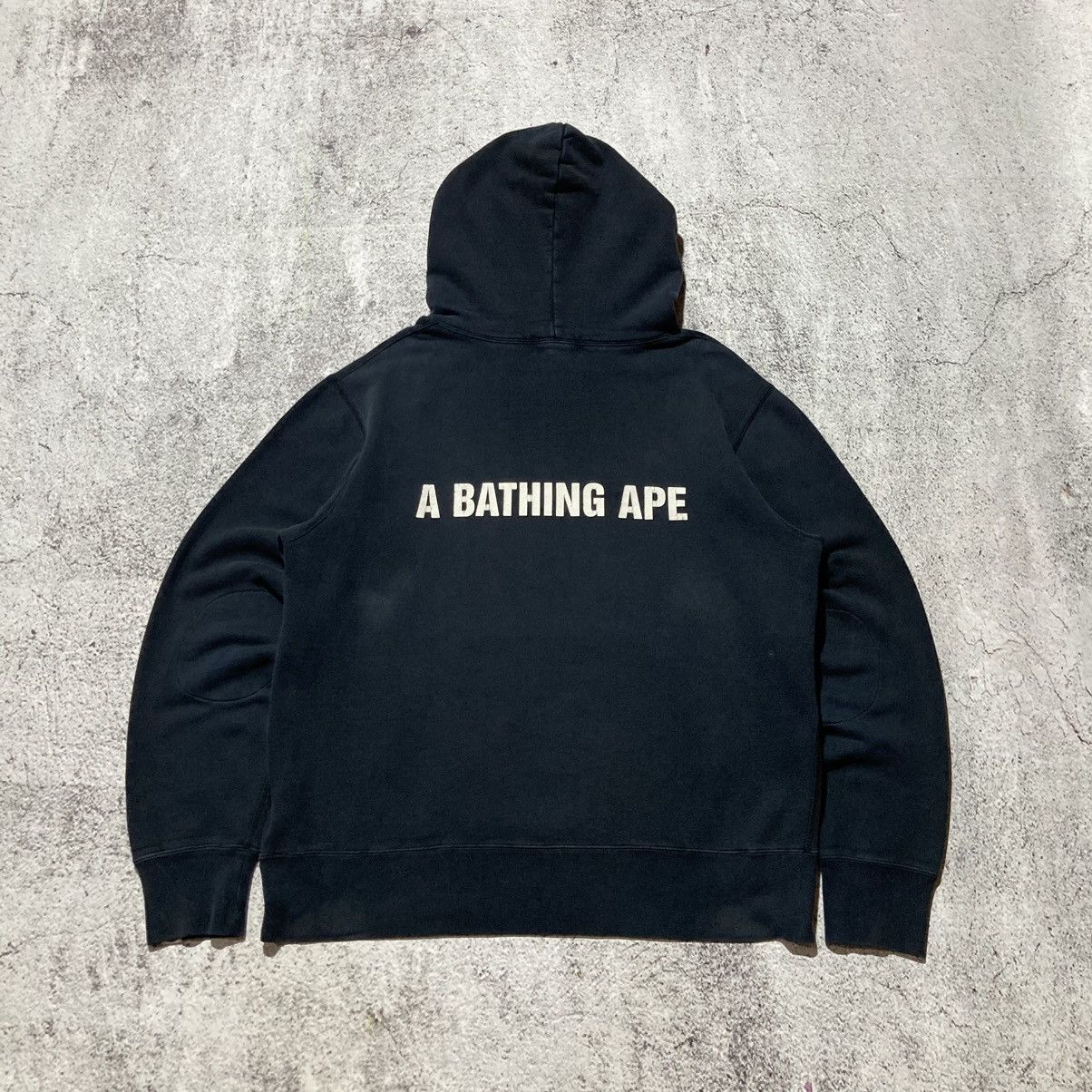 Bape OG Bape A Bathing Ape College Big Logo Hoodie Black Size US XL / EU 56 / 4 - 9 Thumbnail