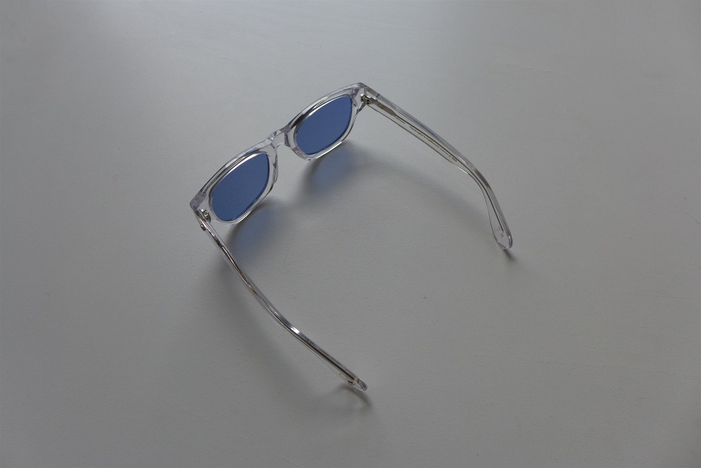 Garrett Leight GLCO x John Terzian Sunglasses -- Clear Acetate Size ONE SIZE - 1 Thumbnail