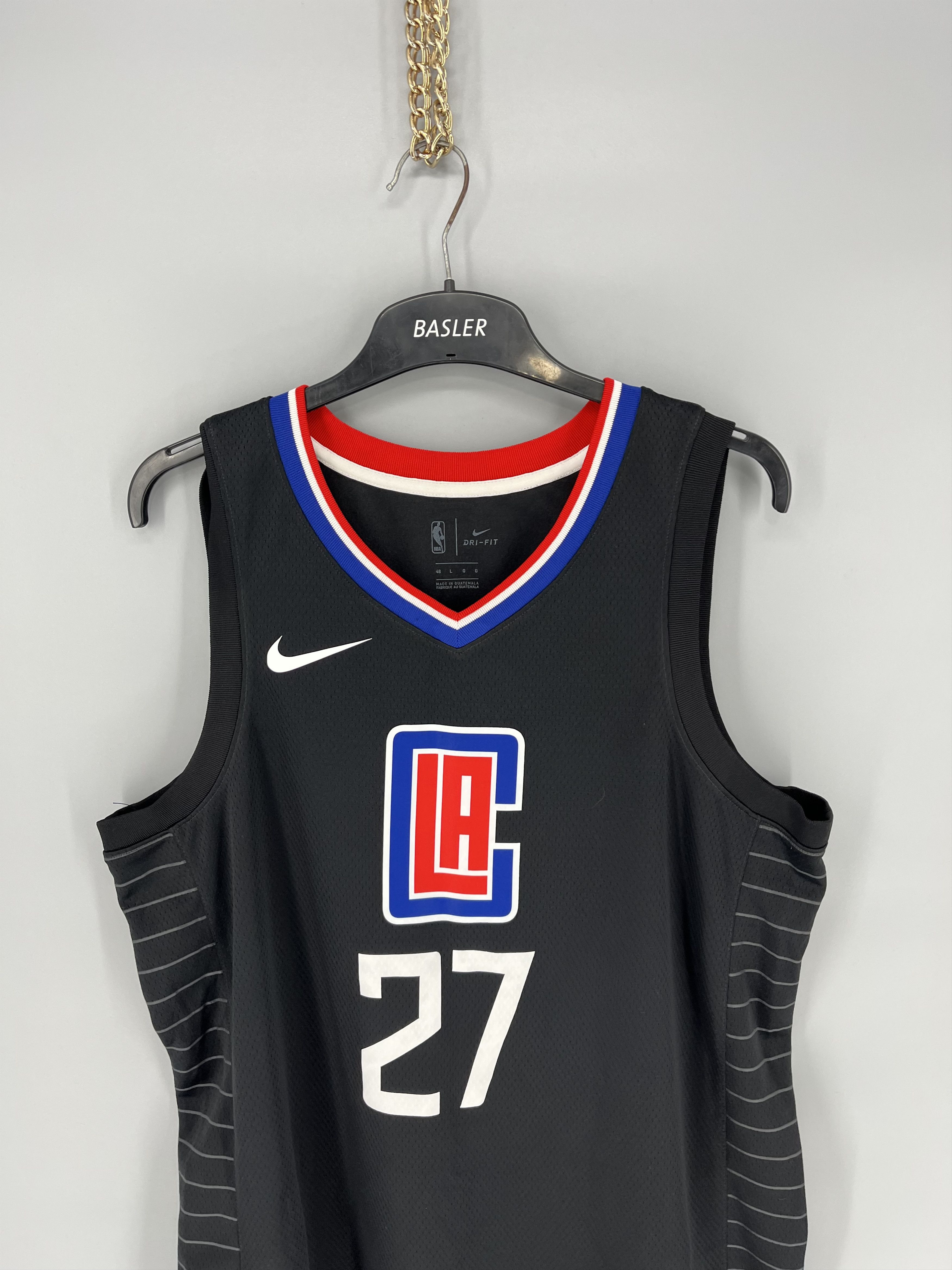 NBA Nike NBA Los Angeles Clippers №27 Tudor Black Size US L / EU 52-54 / 3 - 4 Thumbnail