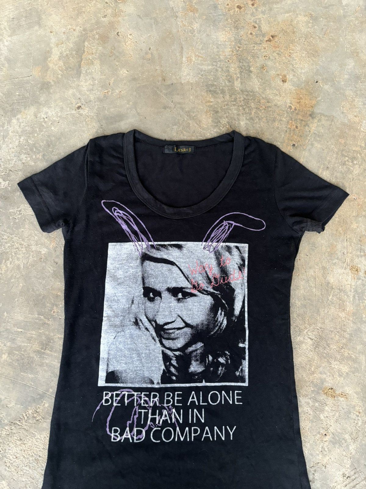Hysteric Glamour × If Six Was Nine × Japanese Brand Y2k Lead Photo tee hysteric Style Tshirt Size M / US 6-8 / IT 42-44 - 2 Thumbnail