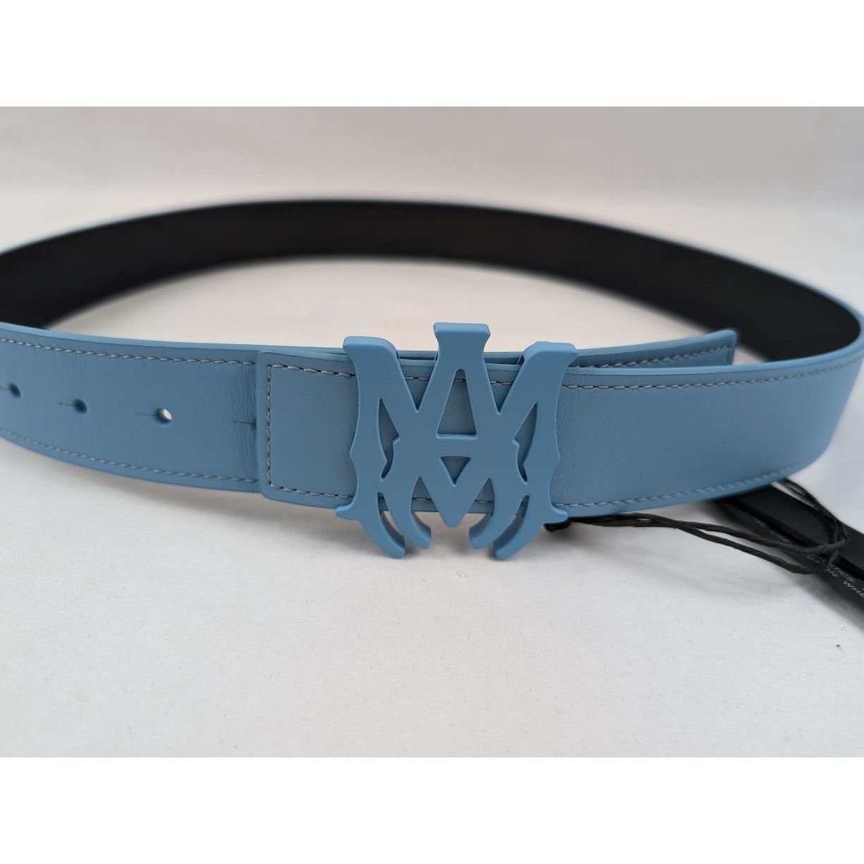o1rshd1 Size:80 / 4CM Reversible Belt in Black/Air Blue