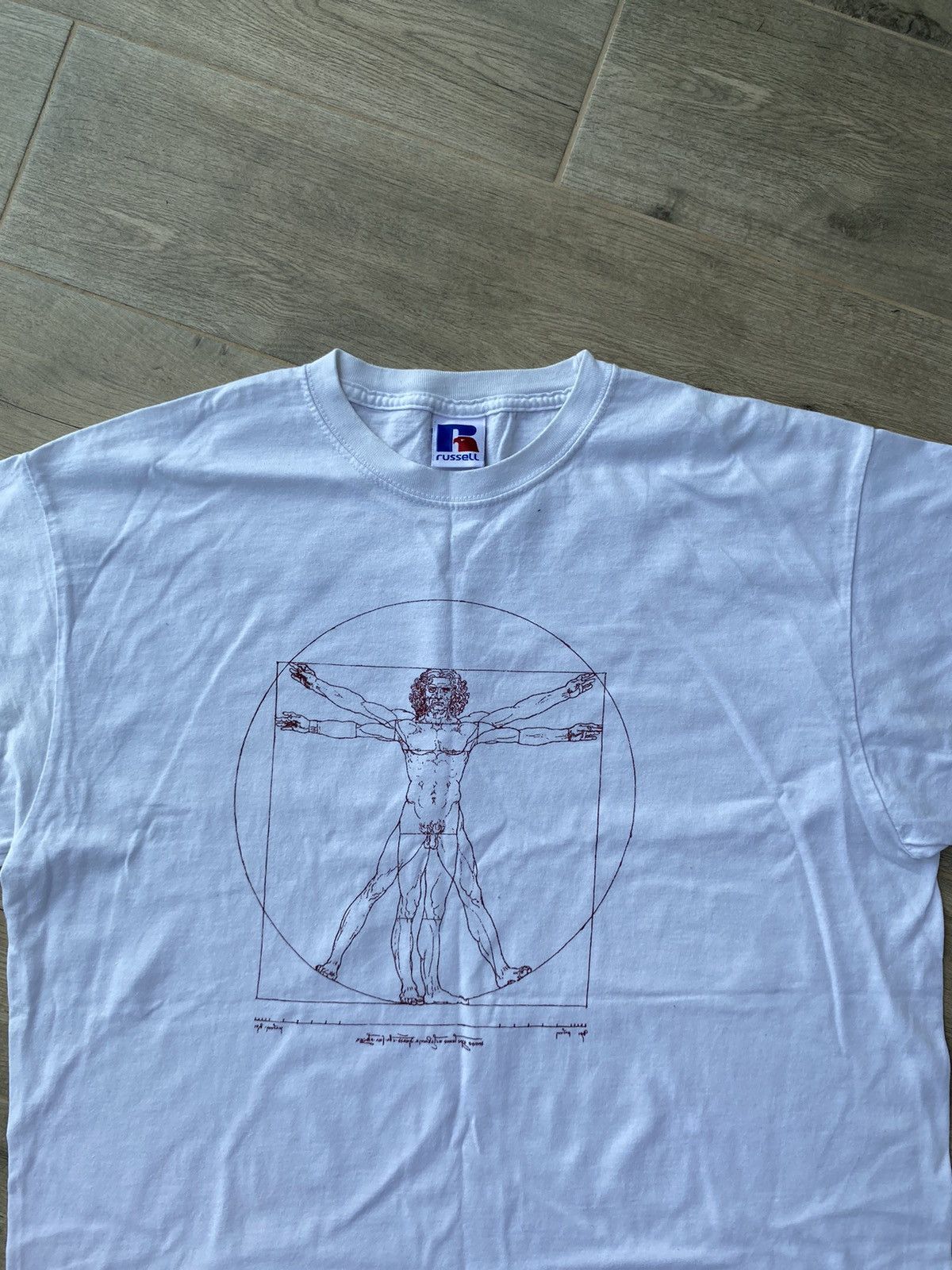 Russell Athletic × Vintage Leonardo Da Vinci Russel Athletic Vintage T-shirt Size US M / EU 48-50 / 2 - 5 Thumbnail