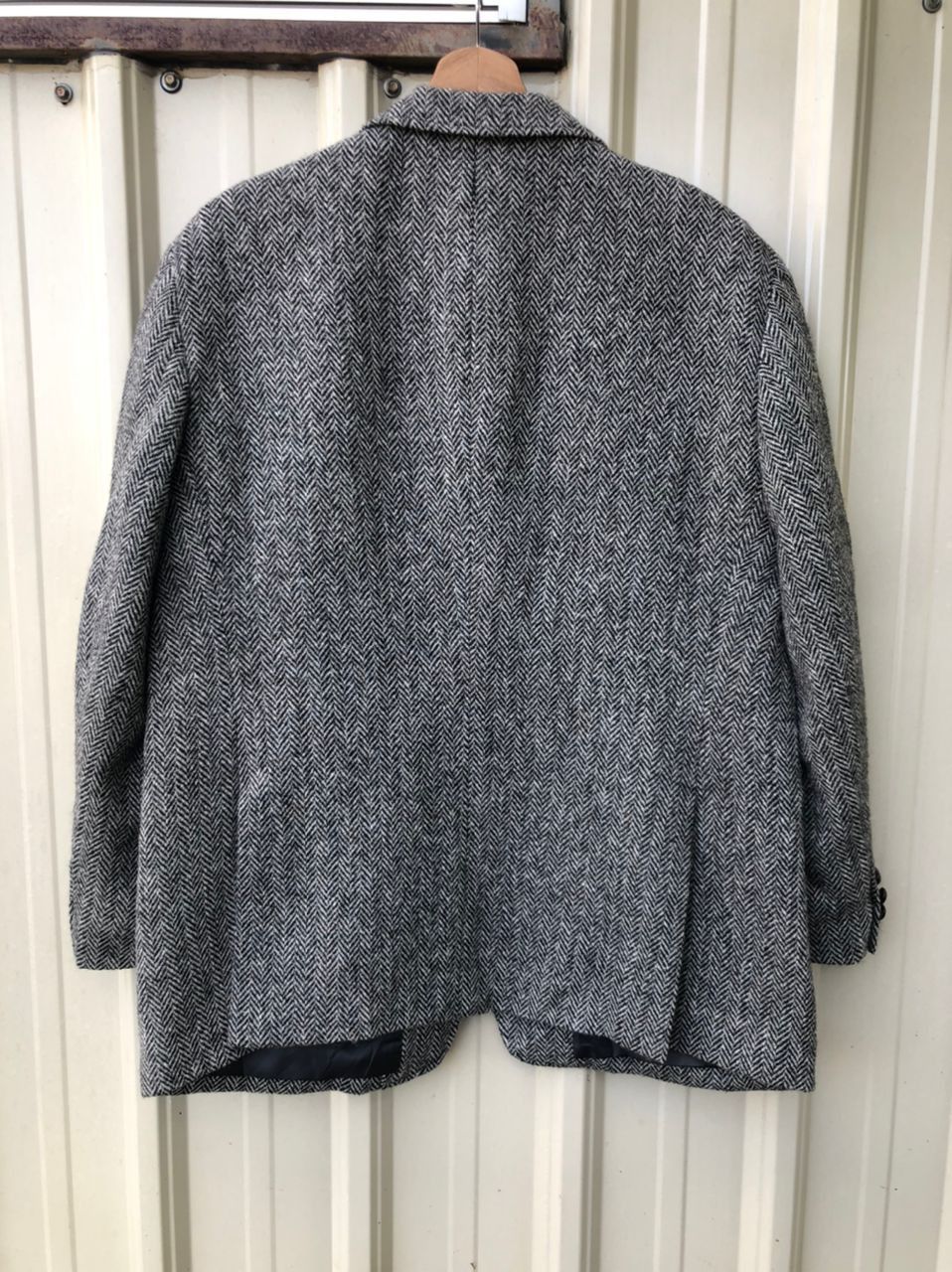 Harris Tweed × Vintage Vintage Harris Tweed Wool Blazer Jacket Size US L / EU 52-54 / 3 - 2 Thumbnail