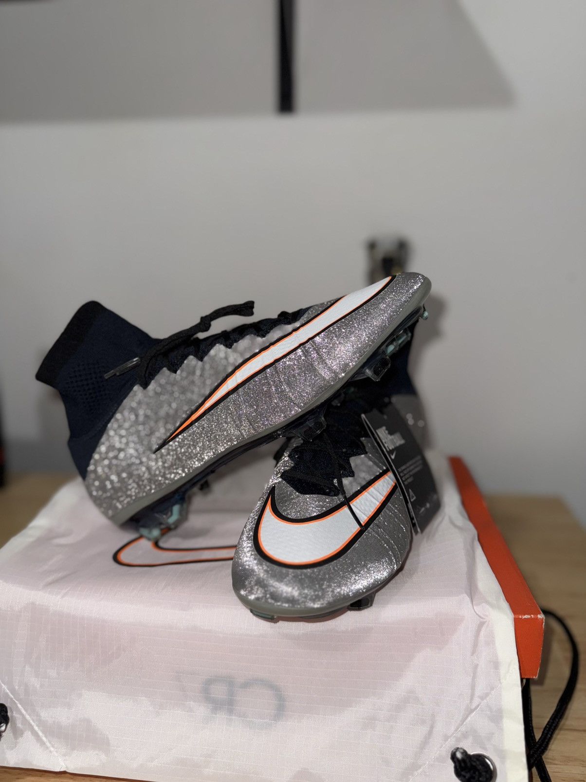 Nike Nike Mercurial Superfly IV CR7 Silverware - FG Size US 10.5 / EU 43-44 - 2 Thumbnail